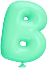 Green balloon