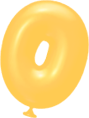 Yellow balloon